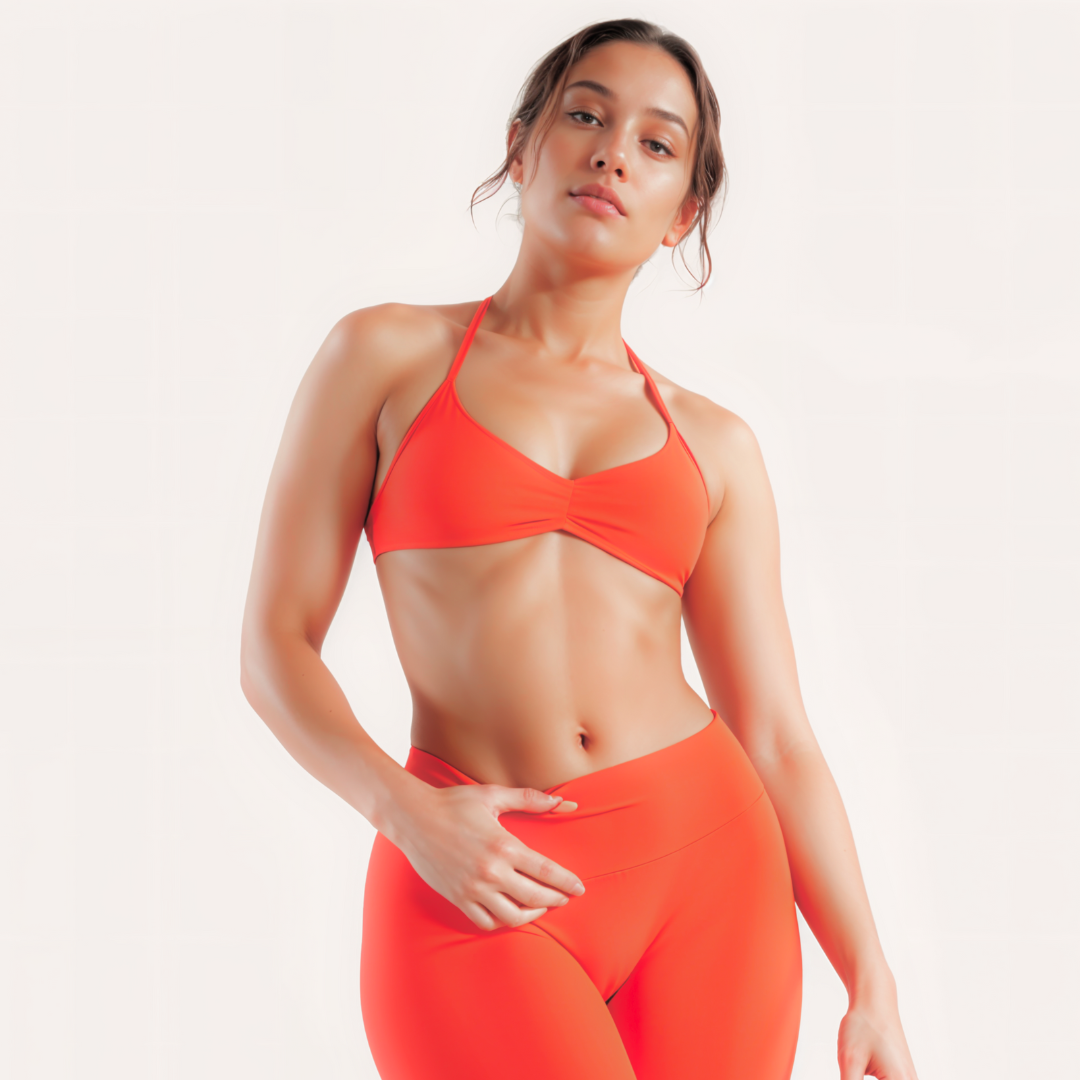 Chicletics APEX 4-piece set with matching accessories, featuring sleek design and stylish details for versatile wear.