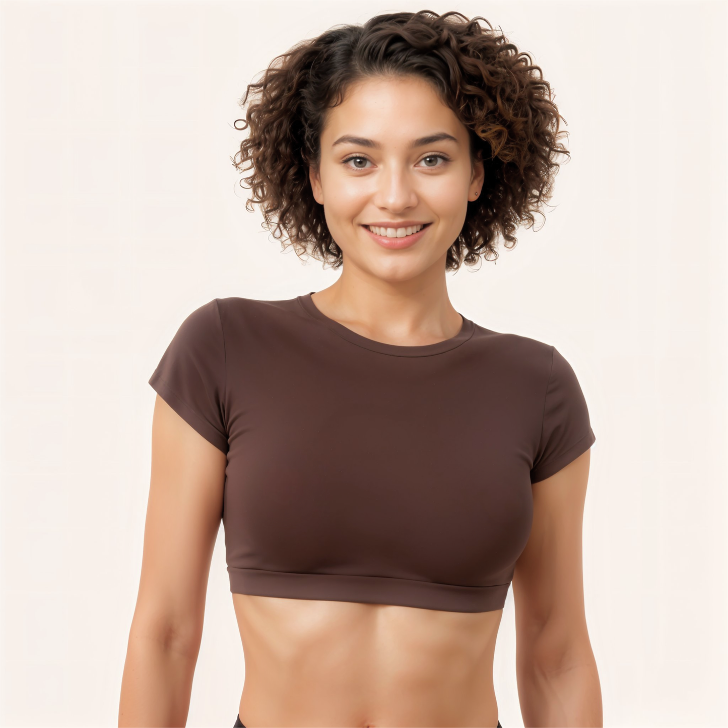 Chicletics core backless tee featuring a relaxed fit, soft fabric, and stylish backless design for casual and trendy wear.