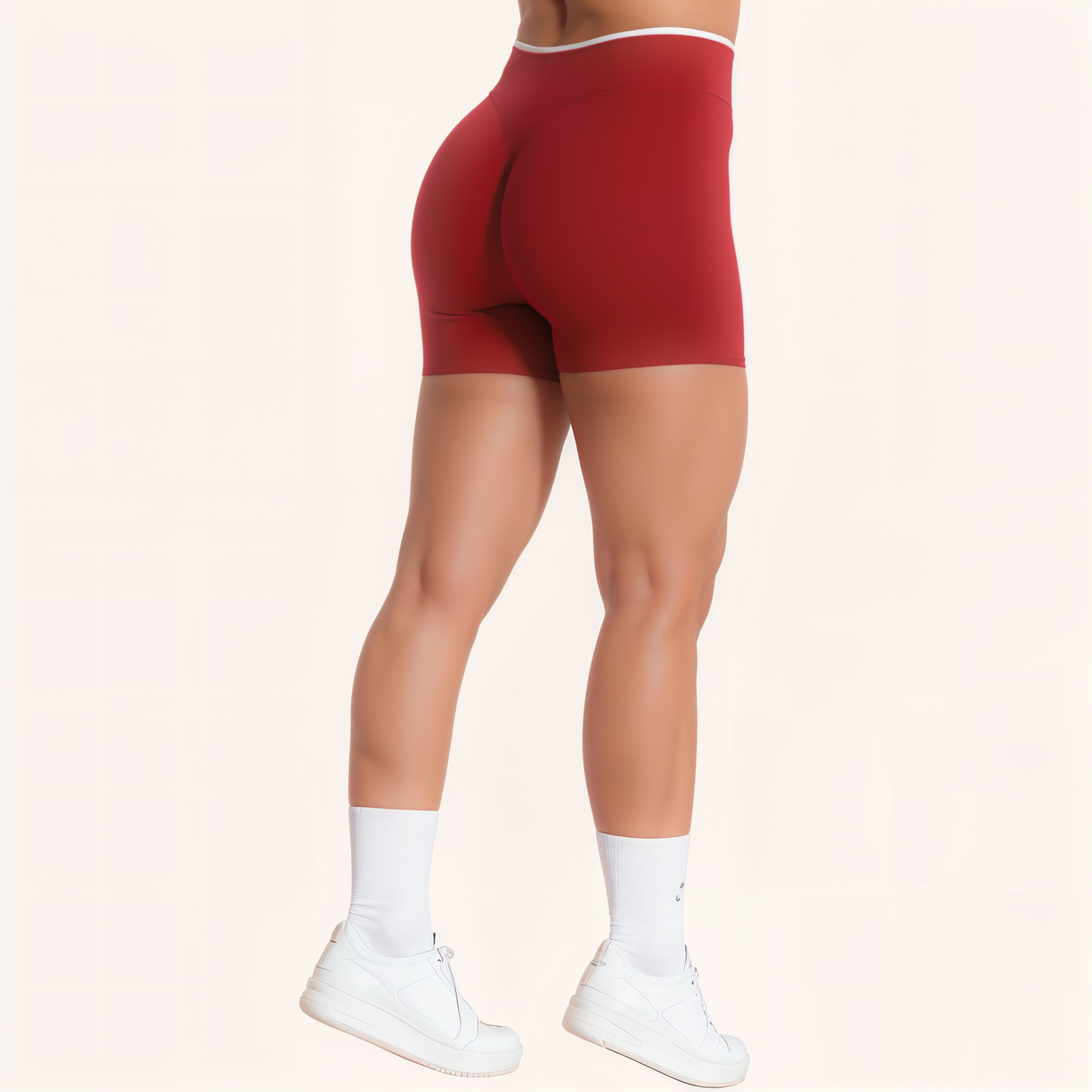 Chicletics Edge Shorts in black with elastic waistband, casual fit, and athletic design for active wear and outdoor activities.