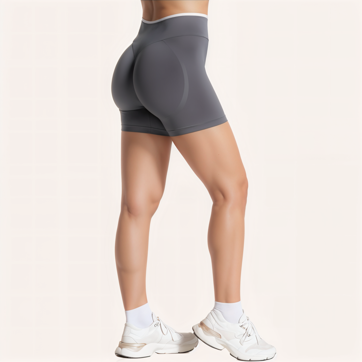 Chicletics Edge Shorts featuring a sleek design with adjustable waistband and lightweight fabric for active wear.