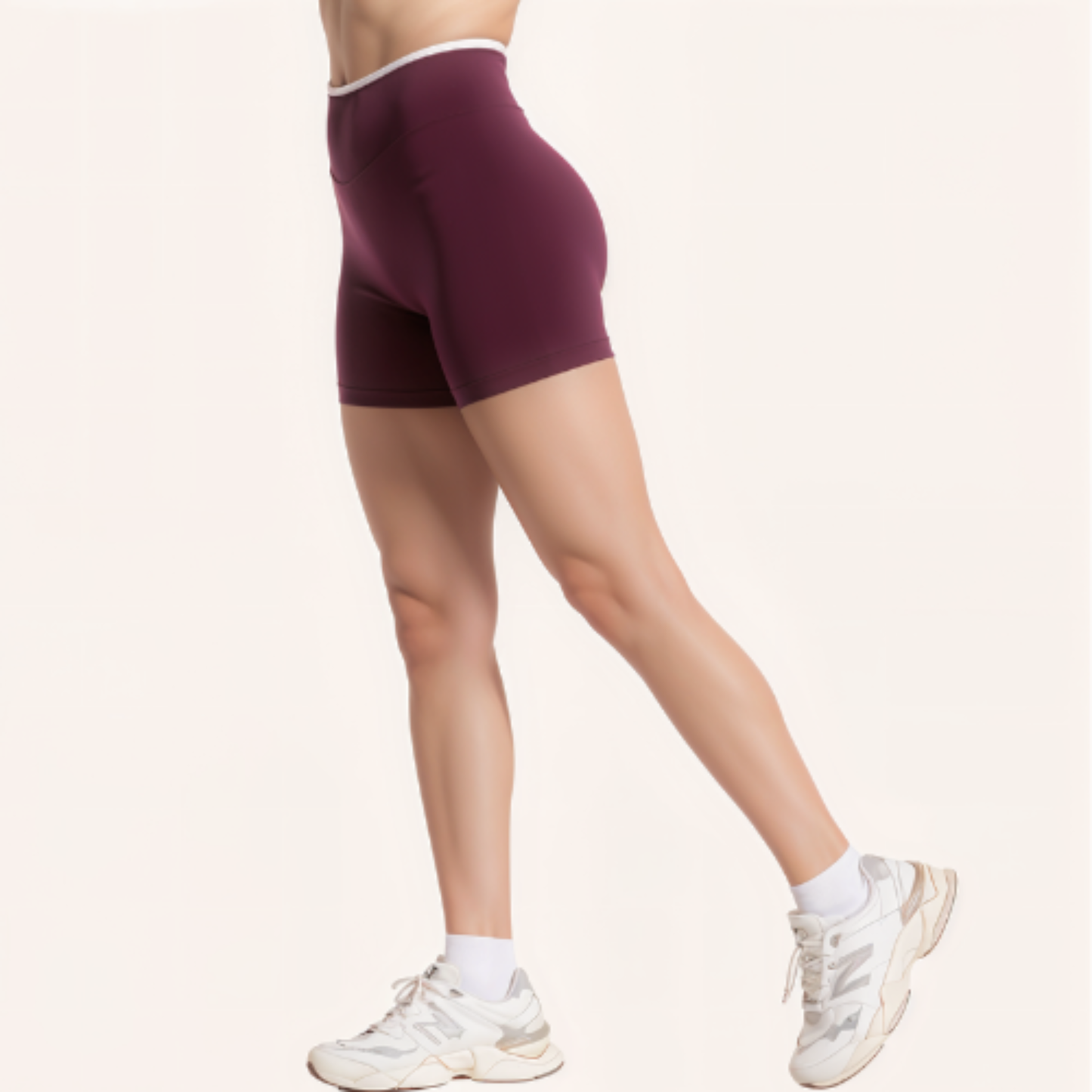 Chicletics EDGE shorts in black, featuring an athletic fit with breathable fabric for active wear and casual styling.