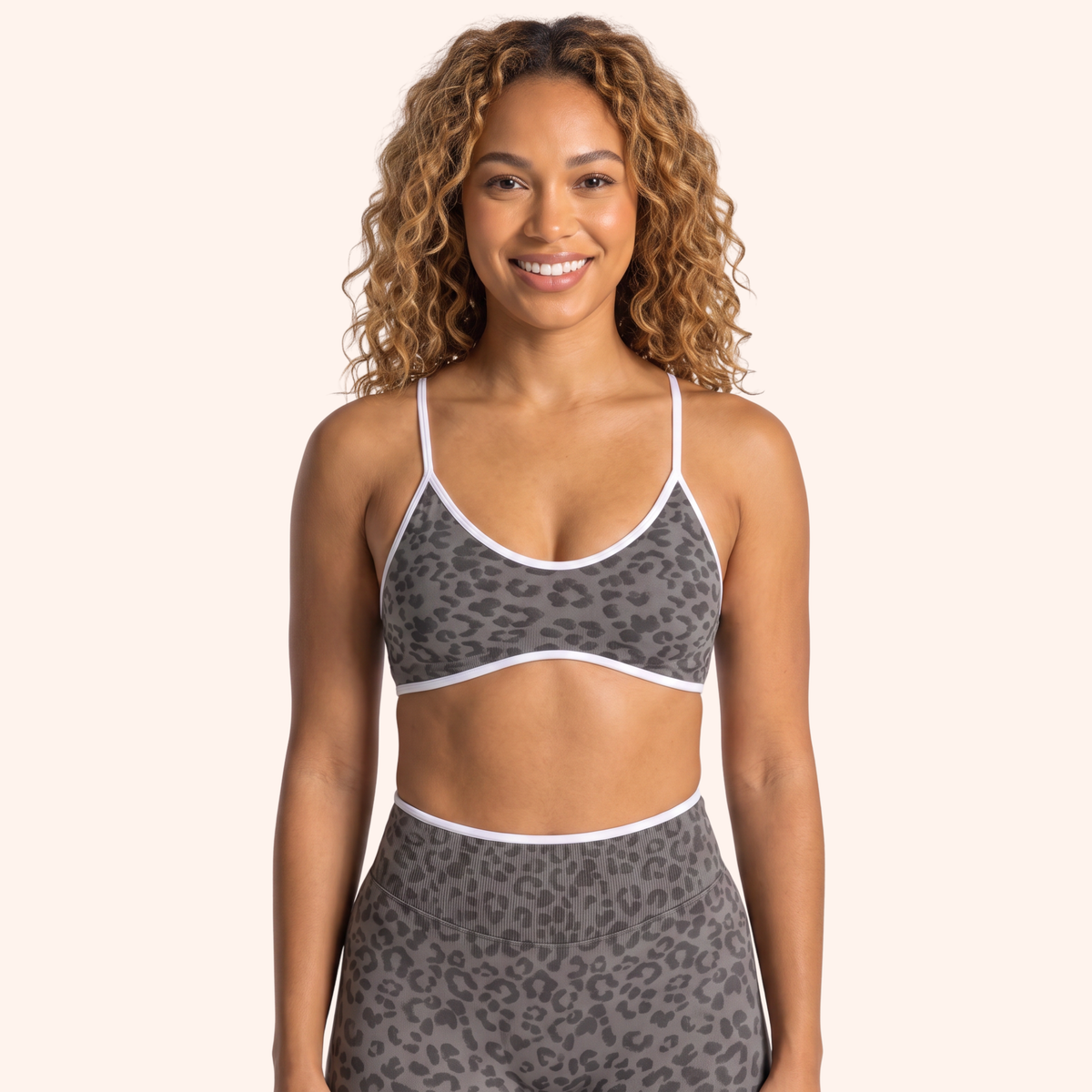 EDGE LEOPARD BRA