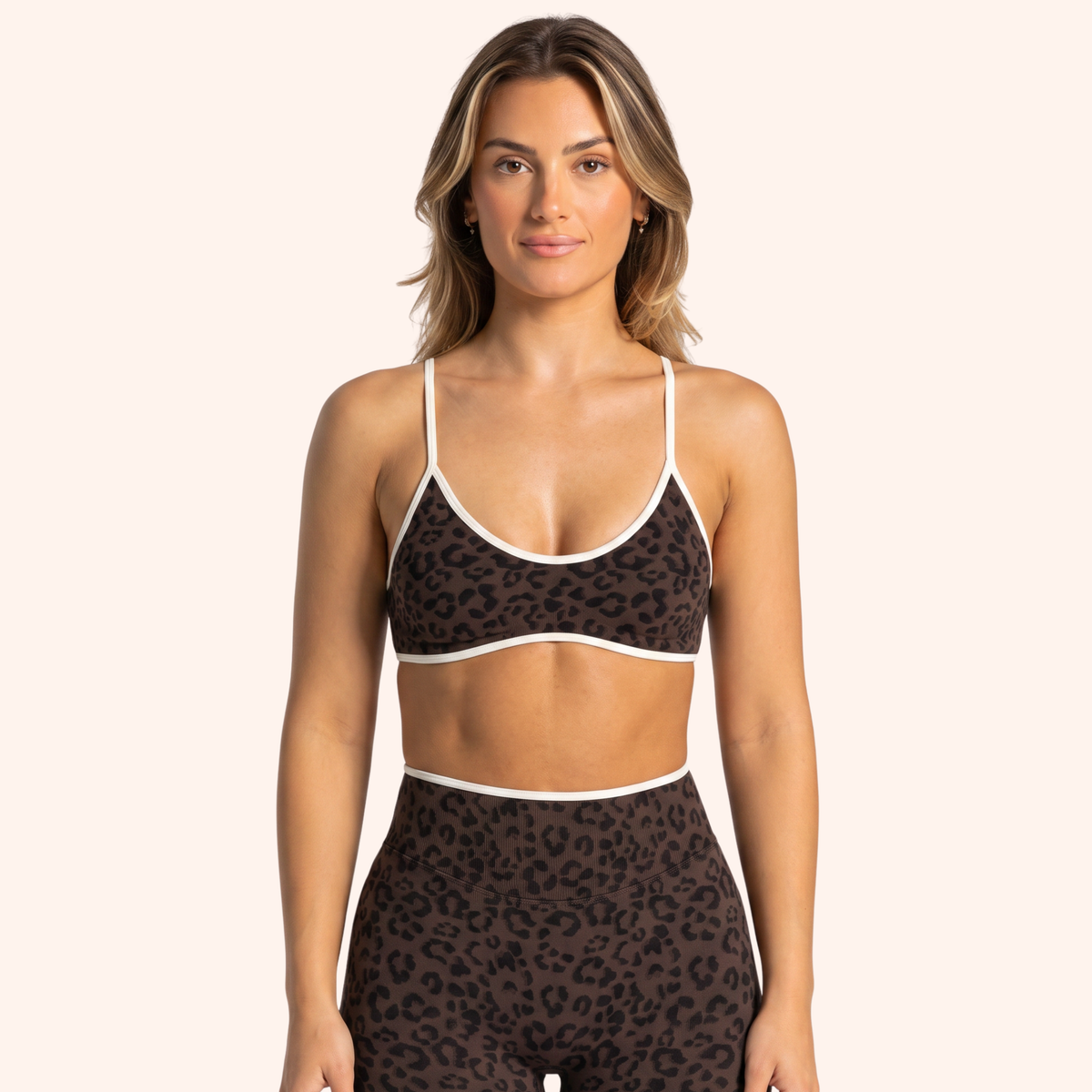 EDGE LEOPARD BRA