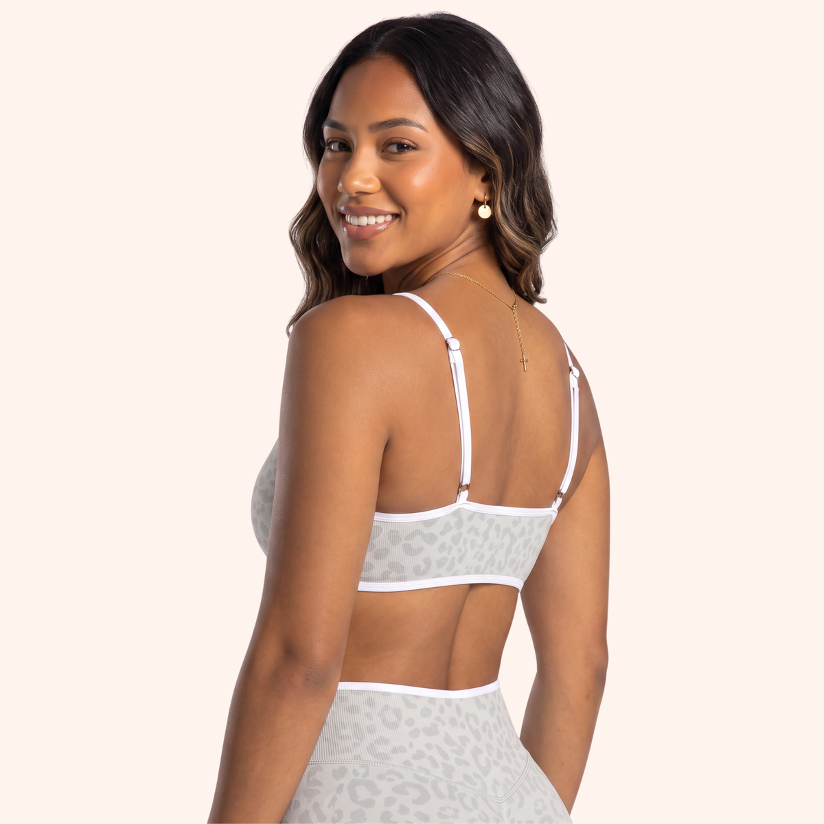 EDGE LEOPARD BRA
