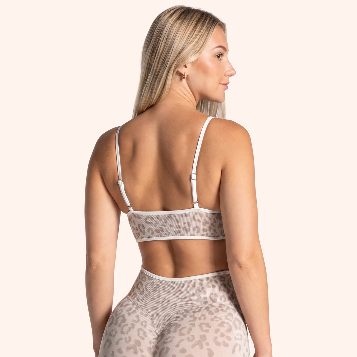 EDGE LEOPARD BRA