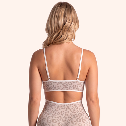 EDGE LEOPARD BRA