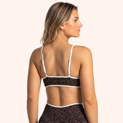 EDGE LEOPARD BRA