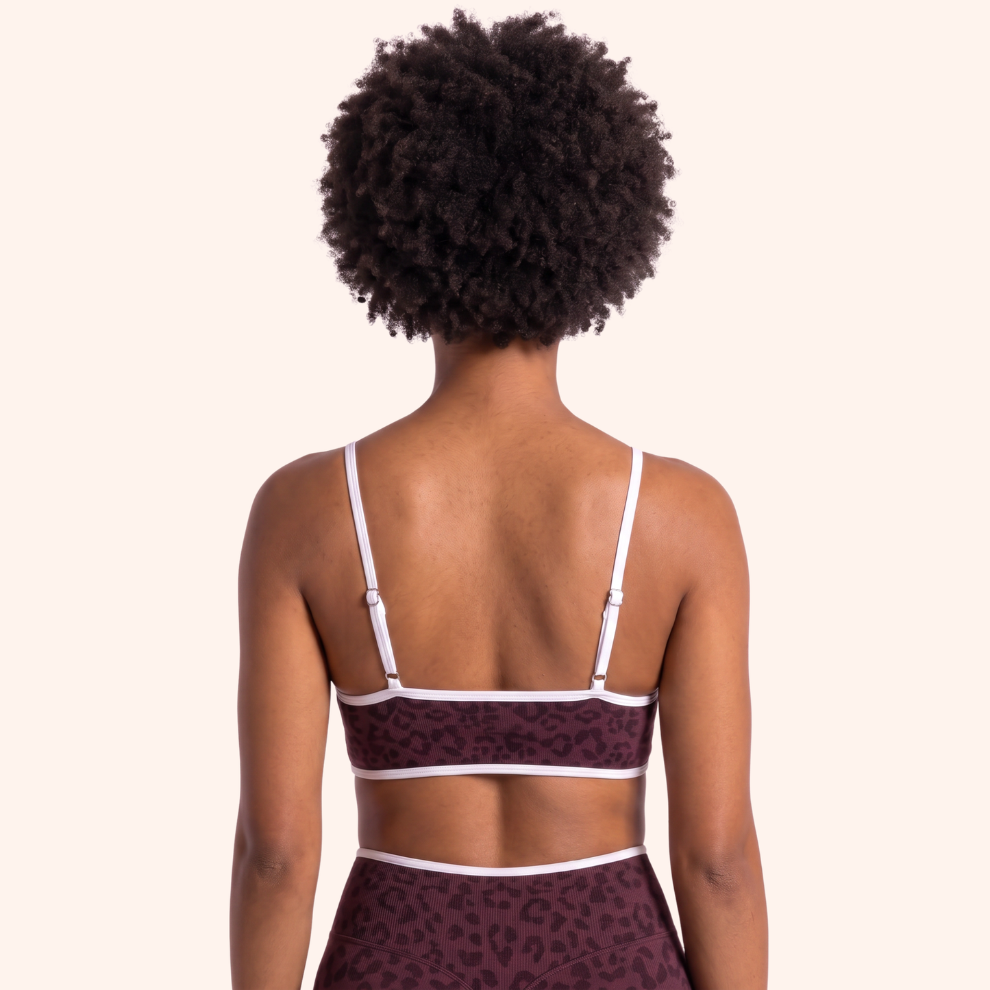 EDGE LEOPARD BRA