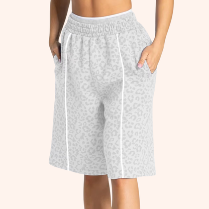 EDGE 5" LEOPARD OVERSIZED SHORTS