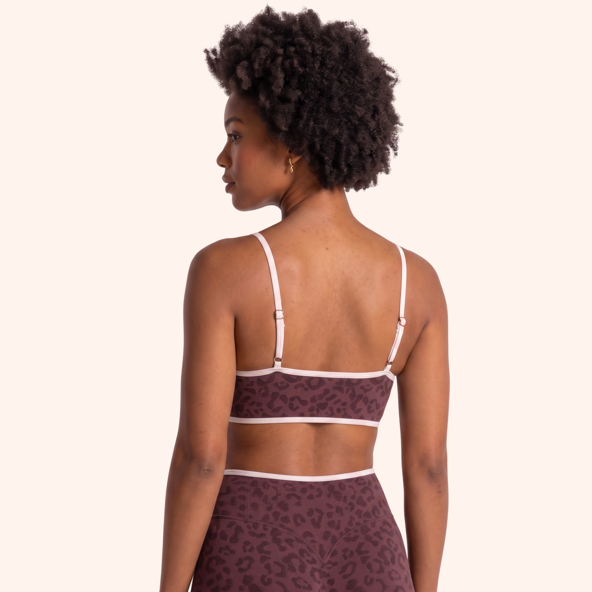 EDGE LEOPARD BRA