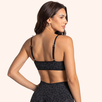 EDGE LEOPARD BRA