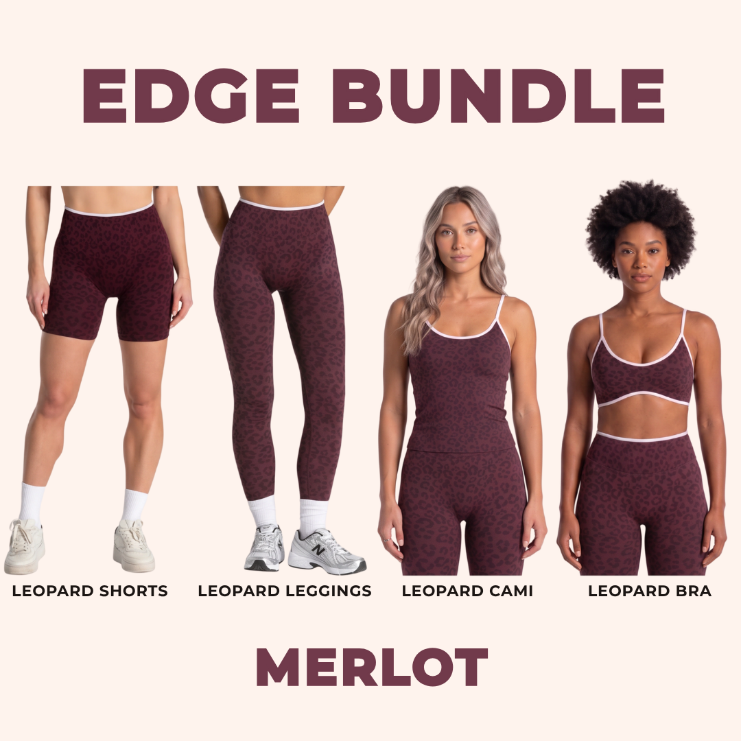 EDGE LEOPARD 4-PIECE SET