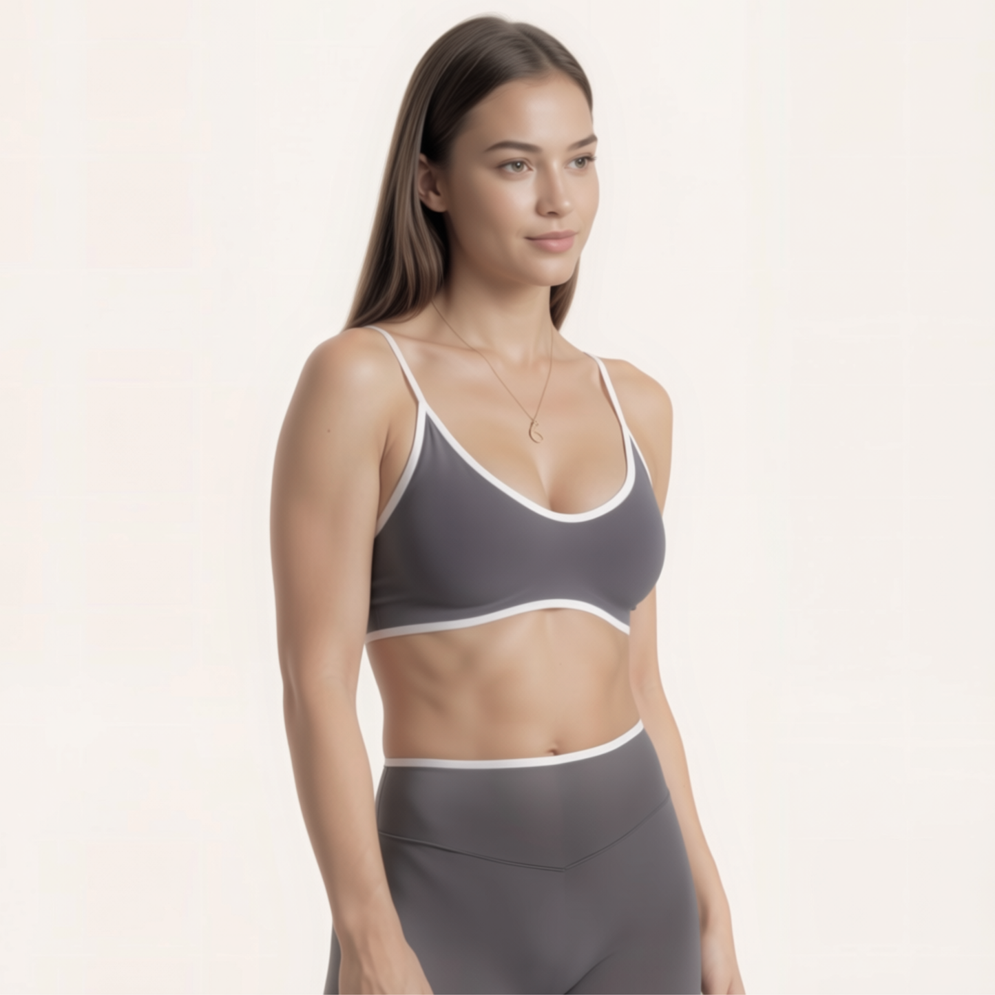 Chicletics Edge Backless Bra featuring seamless design and adjustable straps for a discreet, comfortable fit.