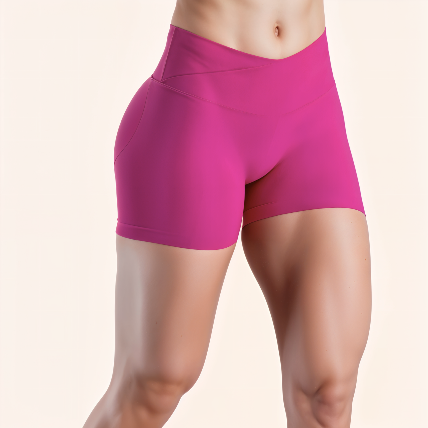Chicletics Eclipse Shorts in black with elastic waistband and sporty design, suitable for active wear and casual outfits.