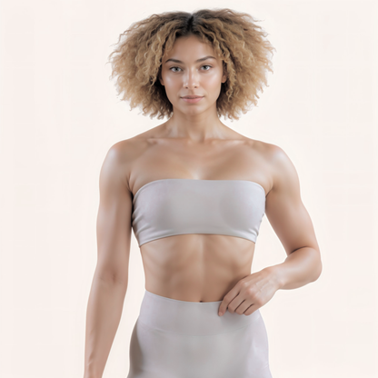 Chicletics ELITE 4-piece set featuring stylish clothing items displayed on a mannequin with a neutral background.