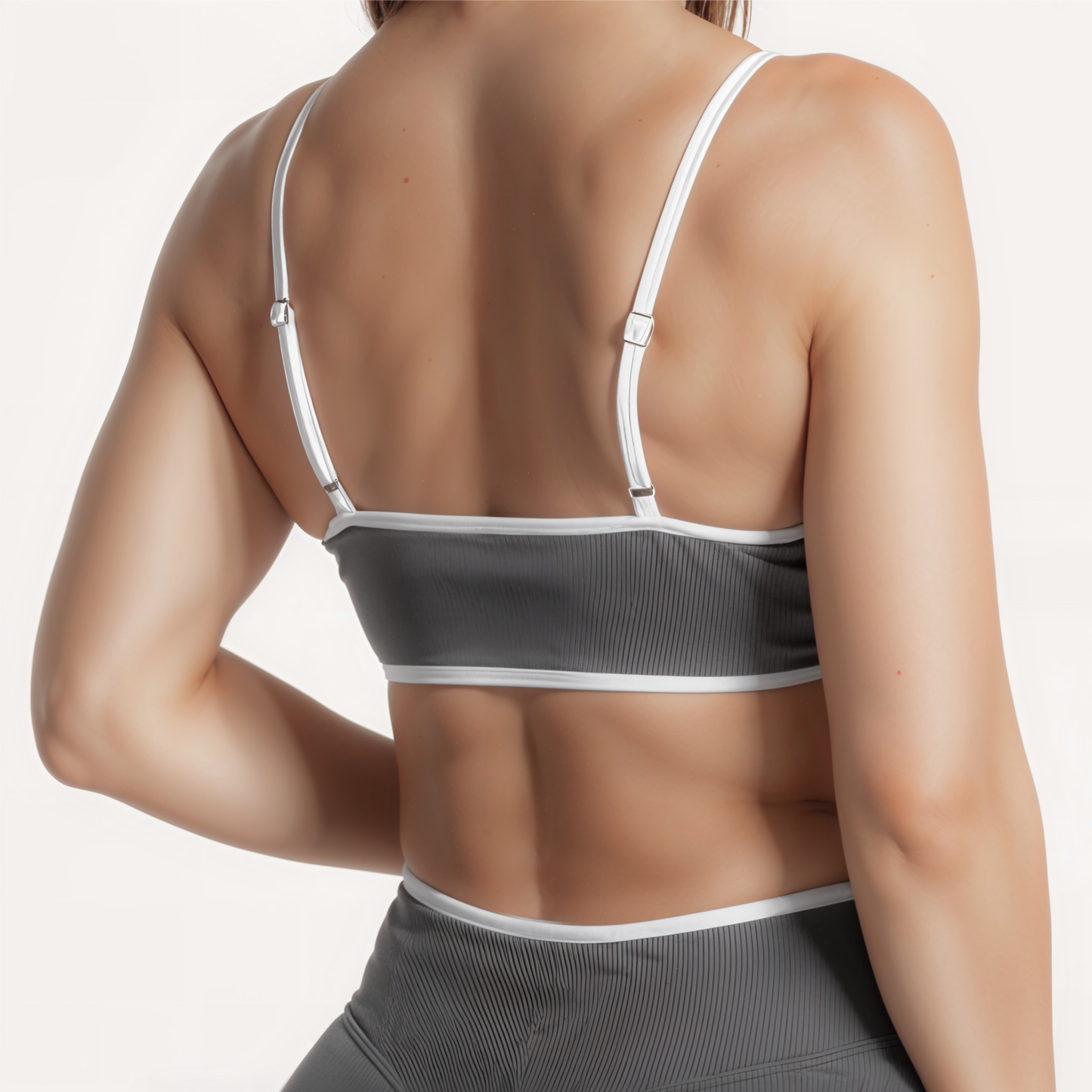 Chicletics Edge Backless Bra with seamless design and adjustable straps, ideal for backless and low-cut outfits.