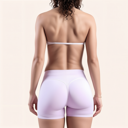 Chicletics APEX Strappy Bra with adjustable straps and supportive design on a neutral background