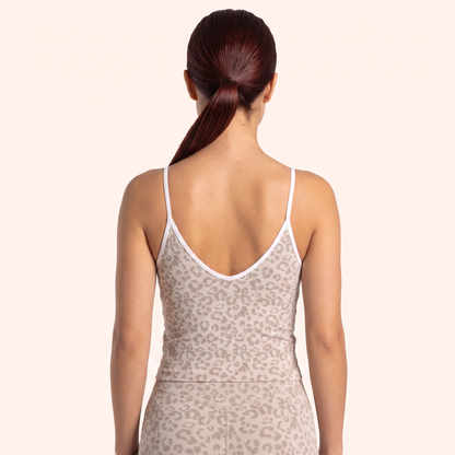 EDGE LEOPARD CAMI TOP